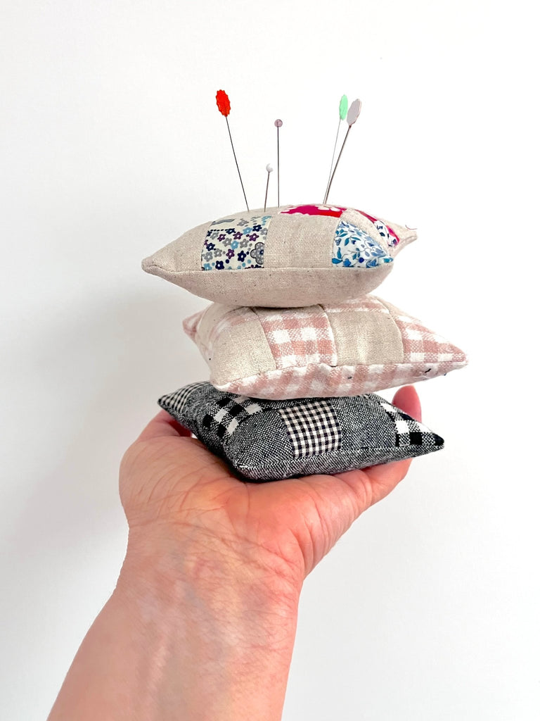 Checkerboard Pincushion - Digital Download Instant Pattern - The Eternal Maker - UK Fabric Shop