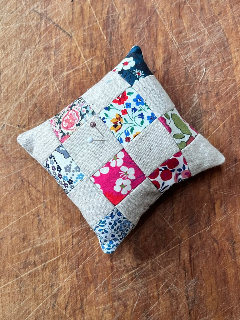 Checkerboard Pincushion - Digital Download Instant Pattern - The Eternal Maker - UK Fabric Shop