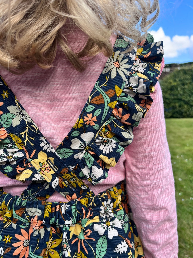 Cleo Frill Pinafore Dress - Two Stitches Digital Pattern - The Eternal Maker - UK Fabric Shop