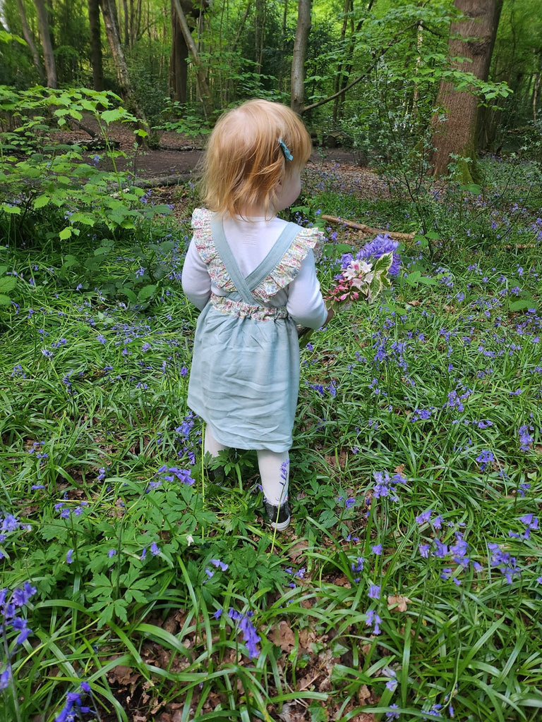 Cleo Frill Pinafore Dress - Two Stitches Paper Pattern - The Eternal Maker - UK Fabric Shop