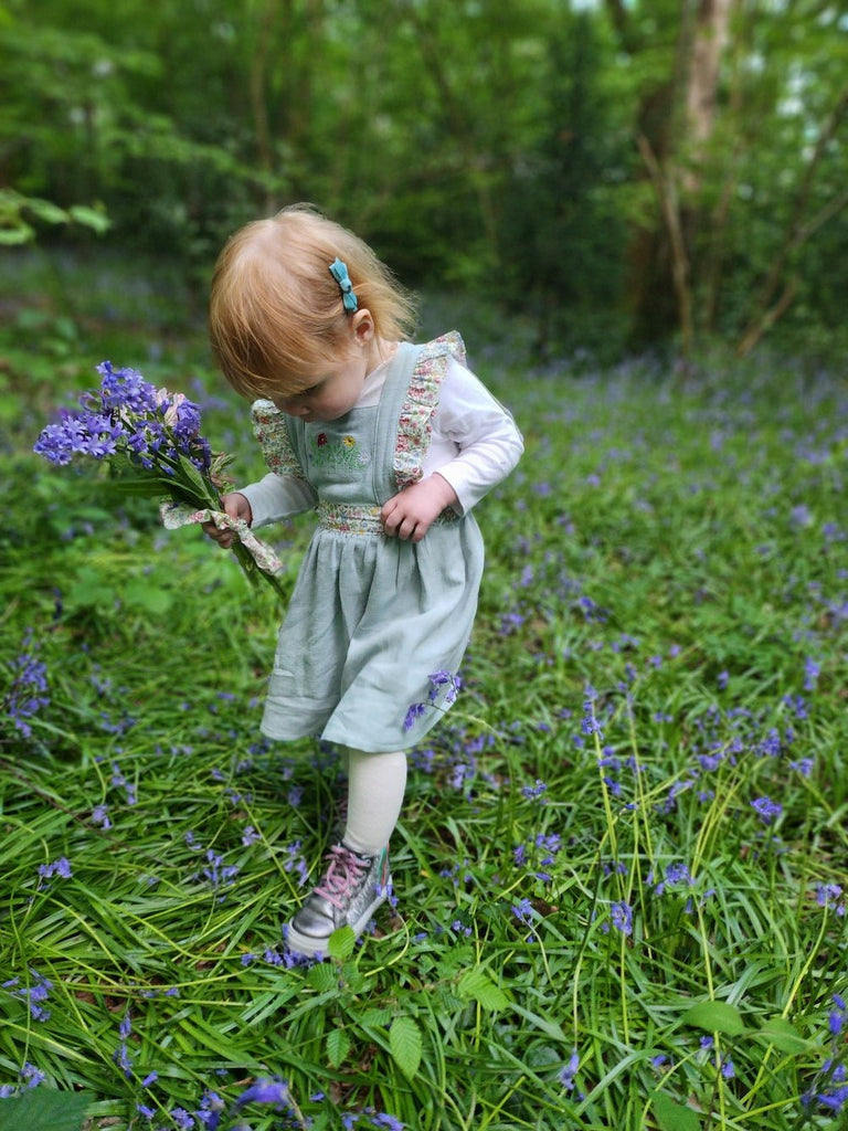Cleo Frill Pinafore Dress - Two Stitches Paper Pattern - The Eternal Maker - UK Fabric Shop