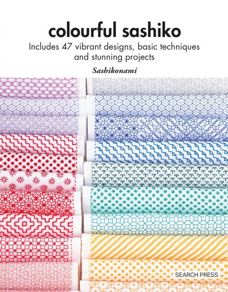 Colourful Sashiko - Sashikonami - The Eternal Maker - UK Fabric Shop