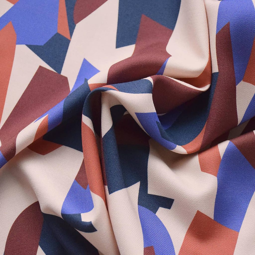 Cubism Iris Viscose Twill - Cousette - The Eternal Maker - UK Fabric Shop