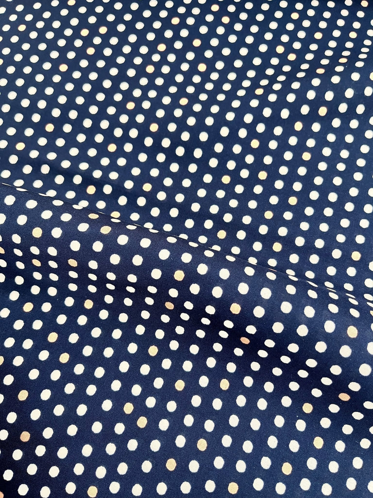 Dot Dot Dot in Midnight - Rayon from Art Gallery Fabrics - The Eternal Maker - UK Fabric Shop