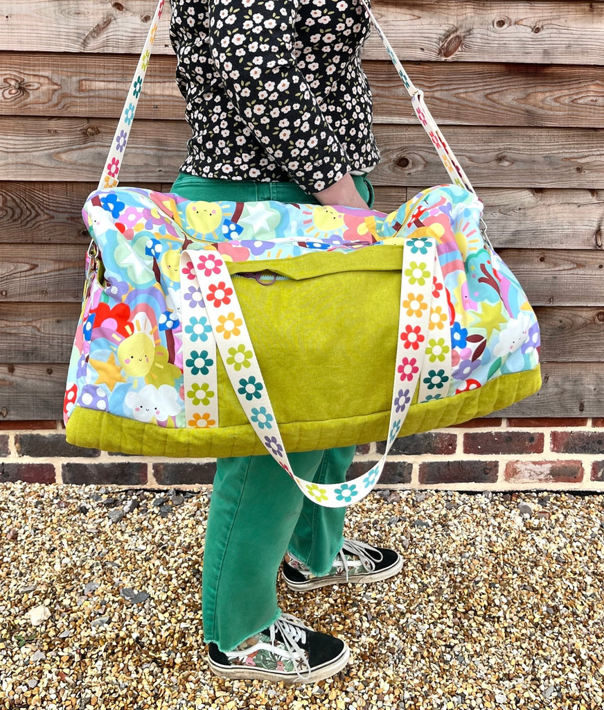 Earnley Duffel Bag - Two Stitches Patterns - Paper Pattern - The Eternal Maker - UK Fabric Shop