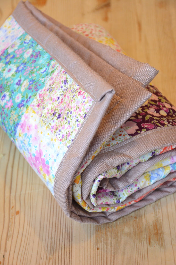 Easy Brick Wall Cot Quilt Beginner Quilt Pattern - Digital - The Eternal Maker - UK Fabric Shop