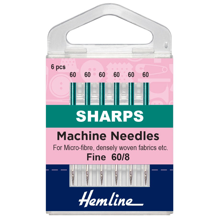 Extra Fine Sharps - 60/8 - Machine Needles - The Eternal Maker - UK Fabric Shop