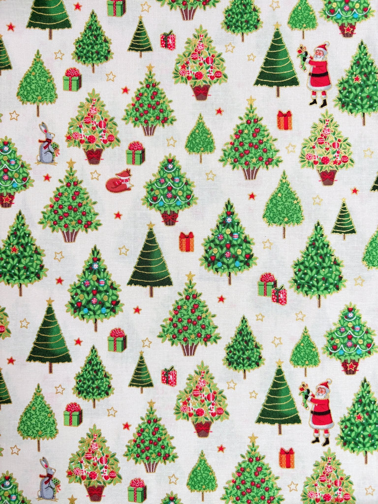 Fat Quarter Bundle - Merry Christmas - Makower Christmas Fabric - The Eternal Maker - UK Fabric Shop