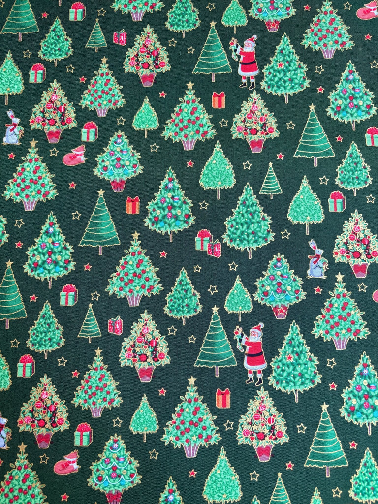 Fat Quarter Bundle - Merry Christmas - Makower Christmas Fabric - The Eternal Maker - UK Fabric Shop