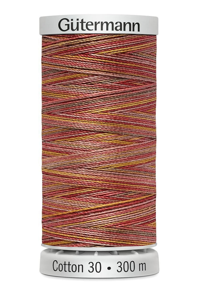 Gutermann Cotton 30 Embroidery and Quilting Thread - Variegated 4006 - The Eternal Maker - UK Fabric Shop