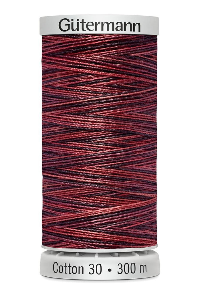 Gutermann Cotton 30 Embroidery and Quilting Thread - Variegated 4007 - The Eternal Maker - UK Fabric Shop