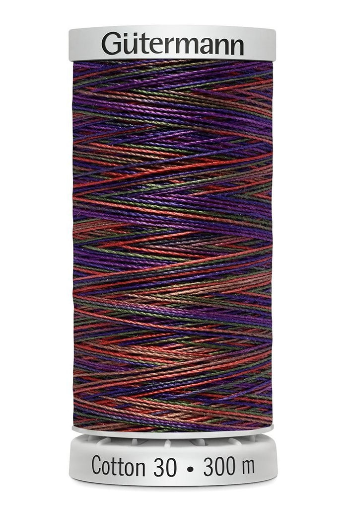 Gutermann Cotton 30 Embroidery and Quilting Thread - Variegated 4054 - The Eternal Maker - UK Fabric Shop