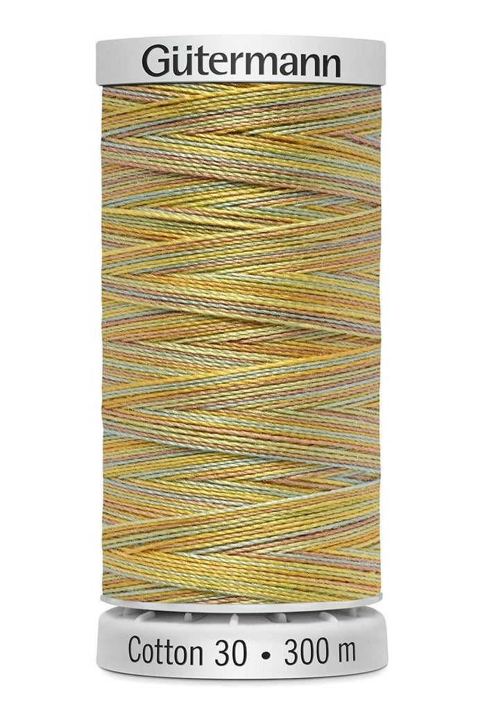 Gutermann Cotton 30 Embroidery and Quilting Thread - Variegated 4077 - The Eternal Maker - UK Fabric Shop