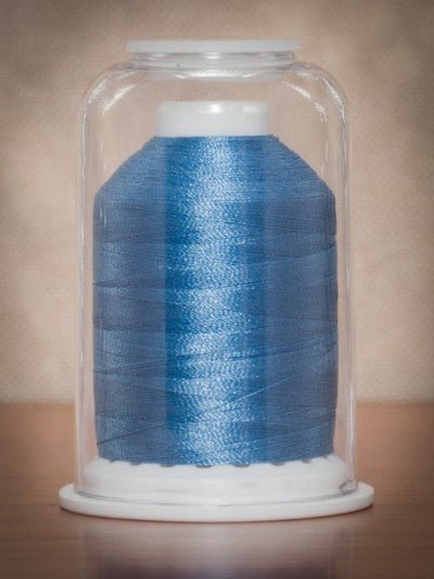 Hemingworth Machine Embroidery Thread - Country Blue 1255 - The Eternal Maker - UK Fabric Shop
