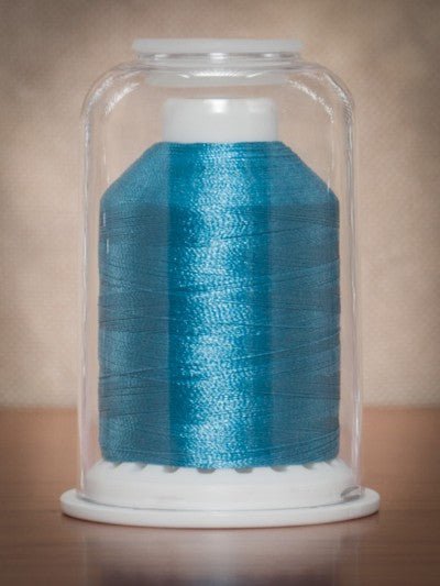 Hemingworth Machine Embroidery Thread - Turquoise 1259 - The Eternal Maker - UK Fabric Shop