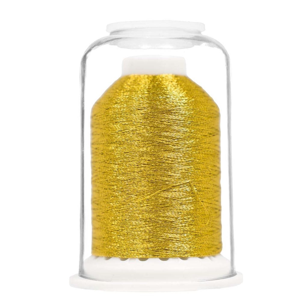 Hemingworth Metallic Machine Embroidery Thread - Dark Gold 9011 - The Eternal Maker - UK Fabric Shop