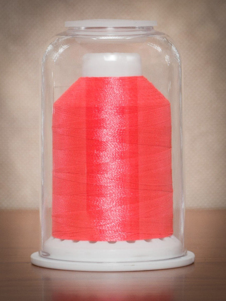 Hemingworth Neon Machine Embroidery Thread - Neon Peach 1281 - The Eternal Maker - UK Fabric Shop