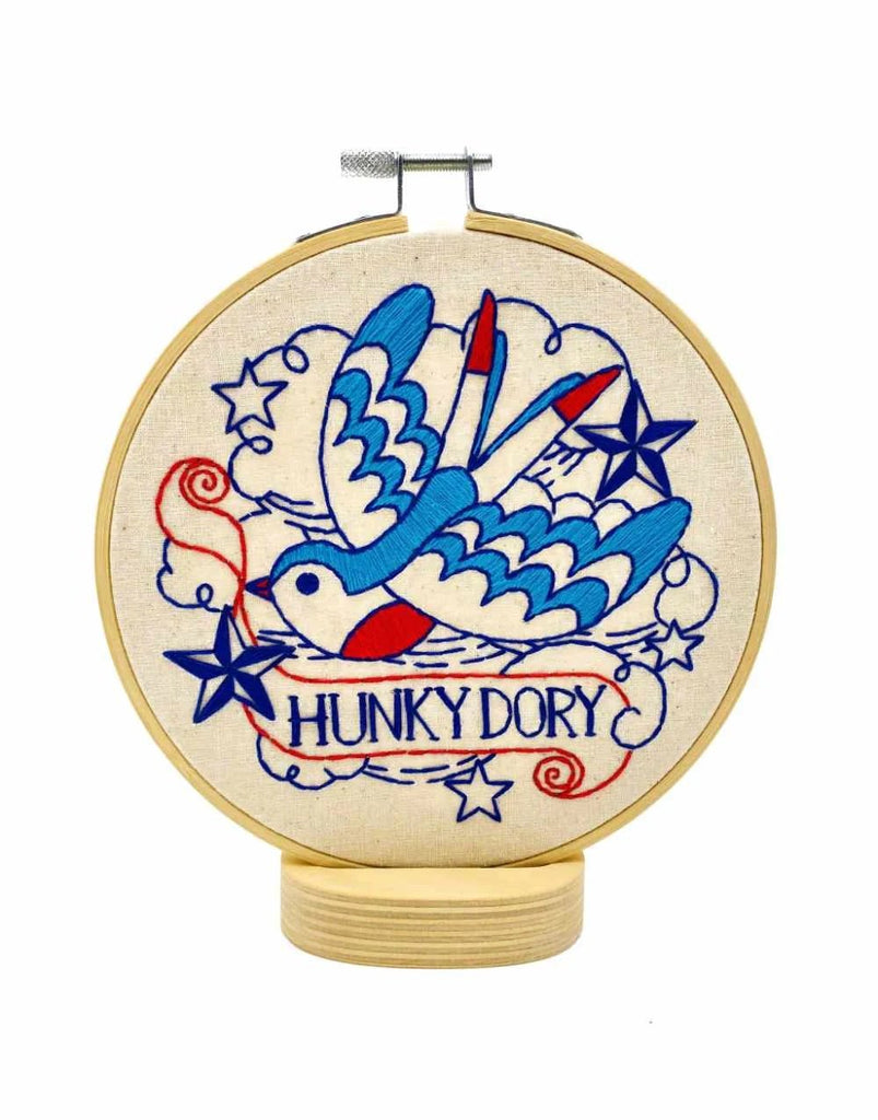 Hunky Dory - Embroidery Kit - Hook, Line & Tinker - The Eternal Maker - UK Fabric Shop