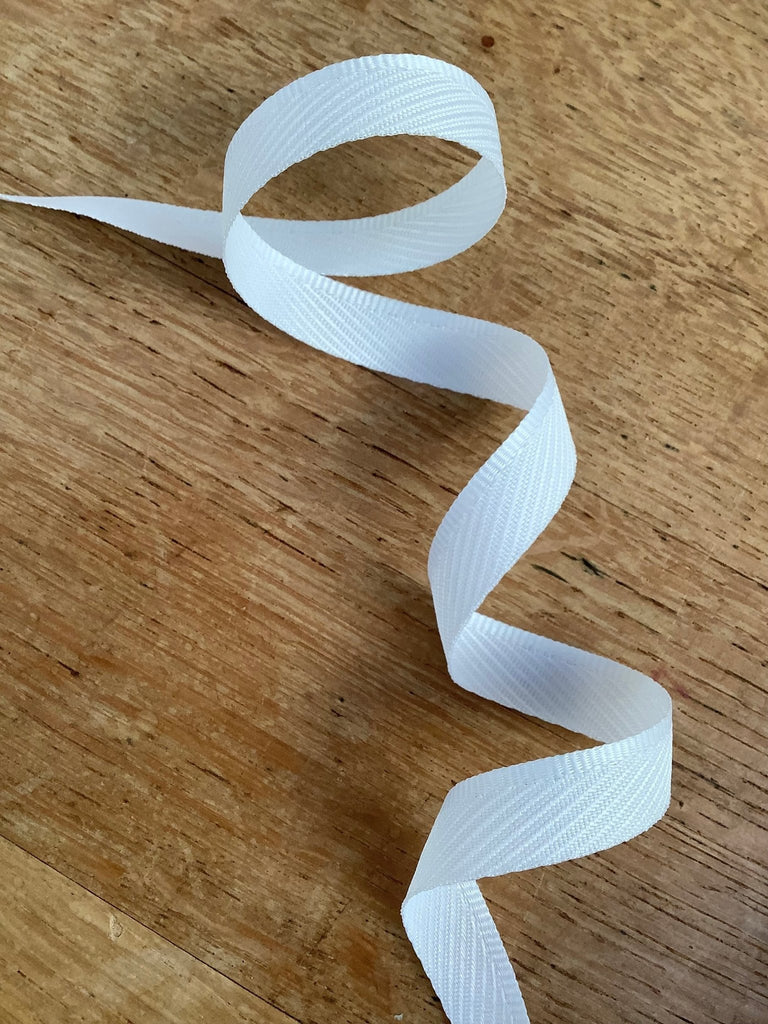 Kick Tape - 13mm - Ivory - 100% Polyester Tape - The Eternal Maker - UK Fabric Shop