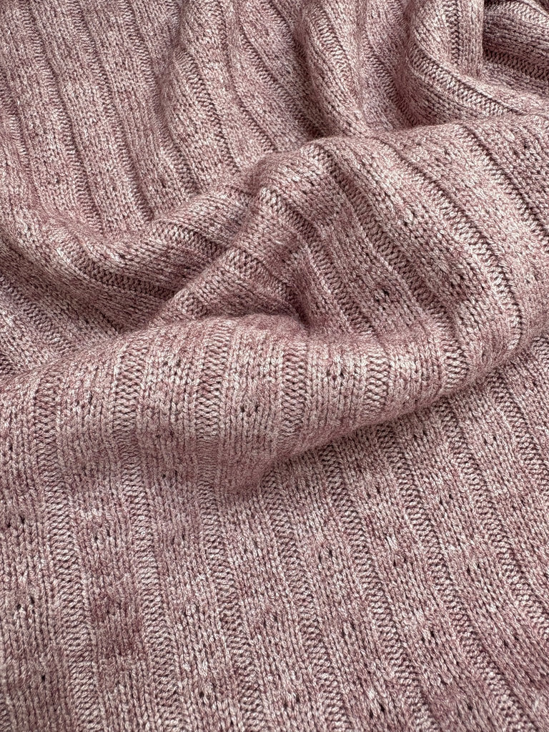 Lulu Knit - Dusty Pink - The Eternal Maker - UK Fabric Shop