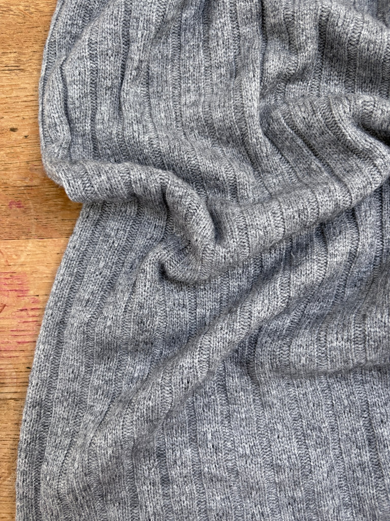 Lulu Knit - Grey Melange - The Eternal Maker - UK Fabric Shop