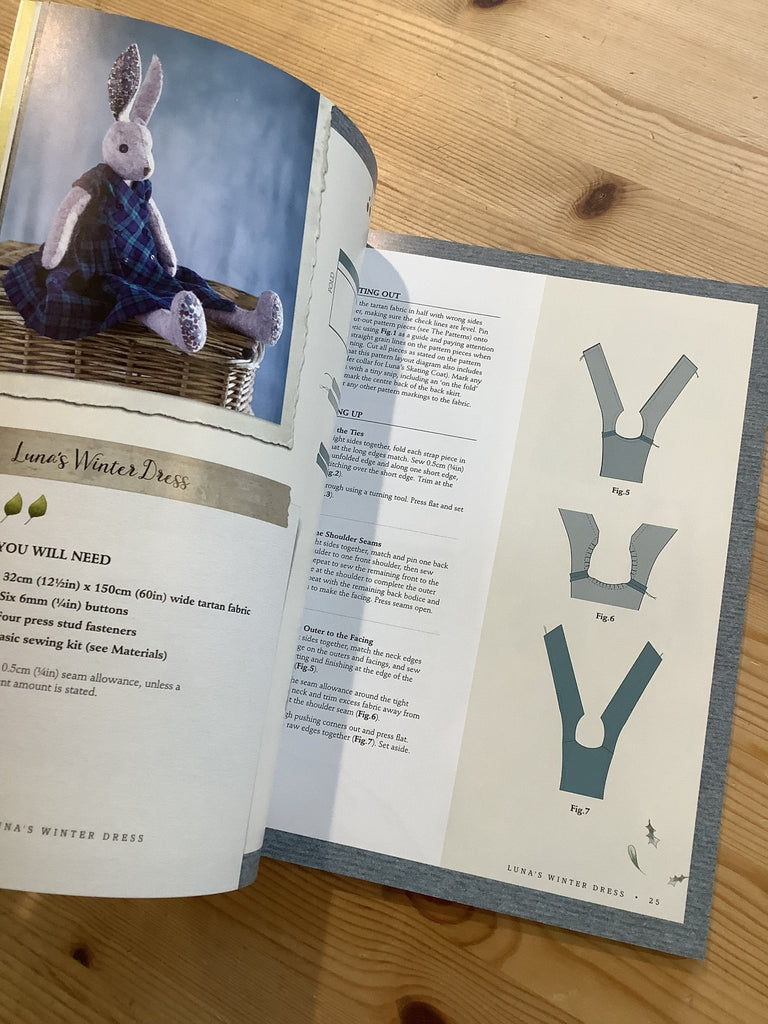 Luna Lapin and Friends - A Year of Making - Book by Sarah Peel - The Eternal Maker - UK Fabric Shop