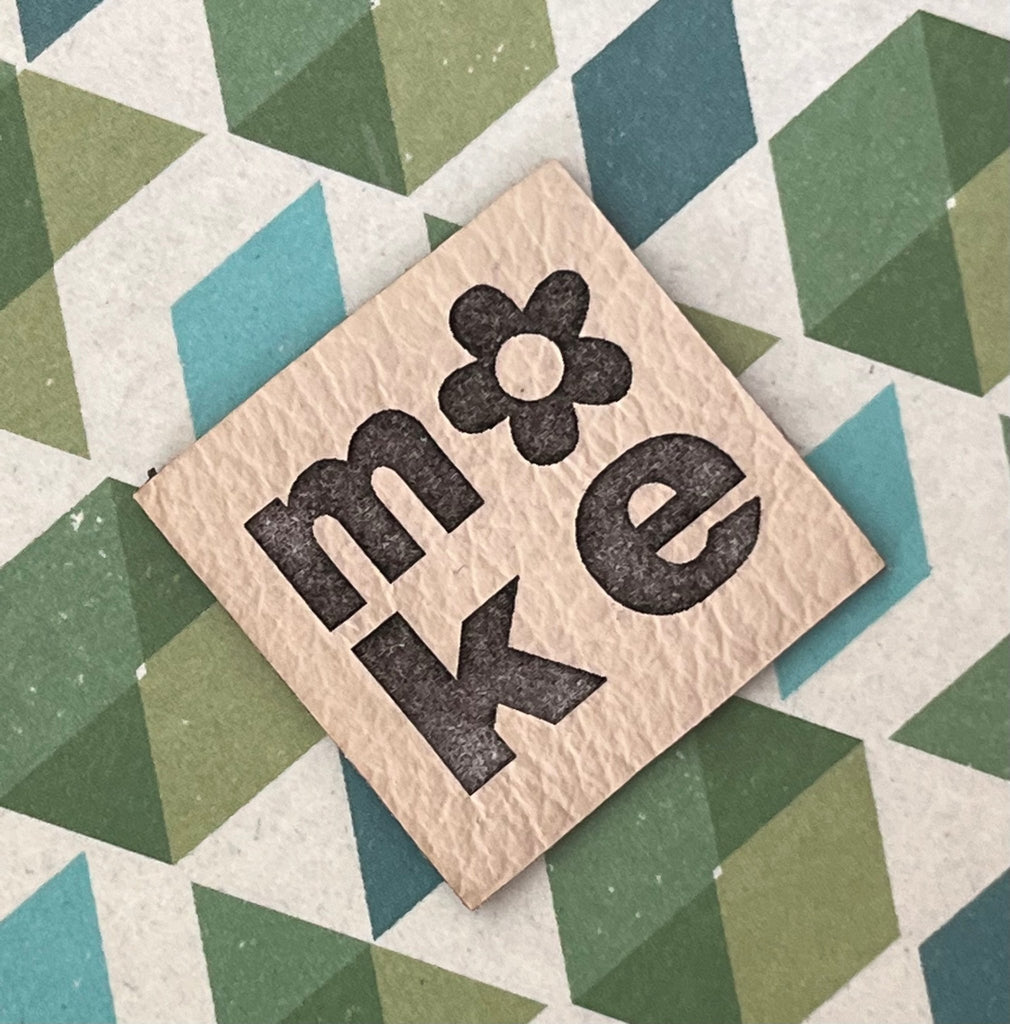 Make - Leather Label - The Eternal Maker - UK Fabric Shop