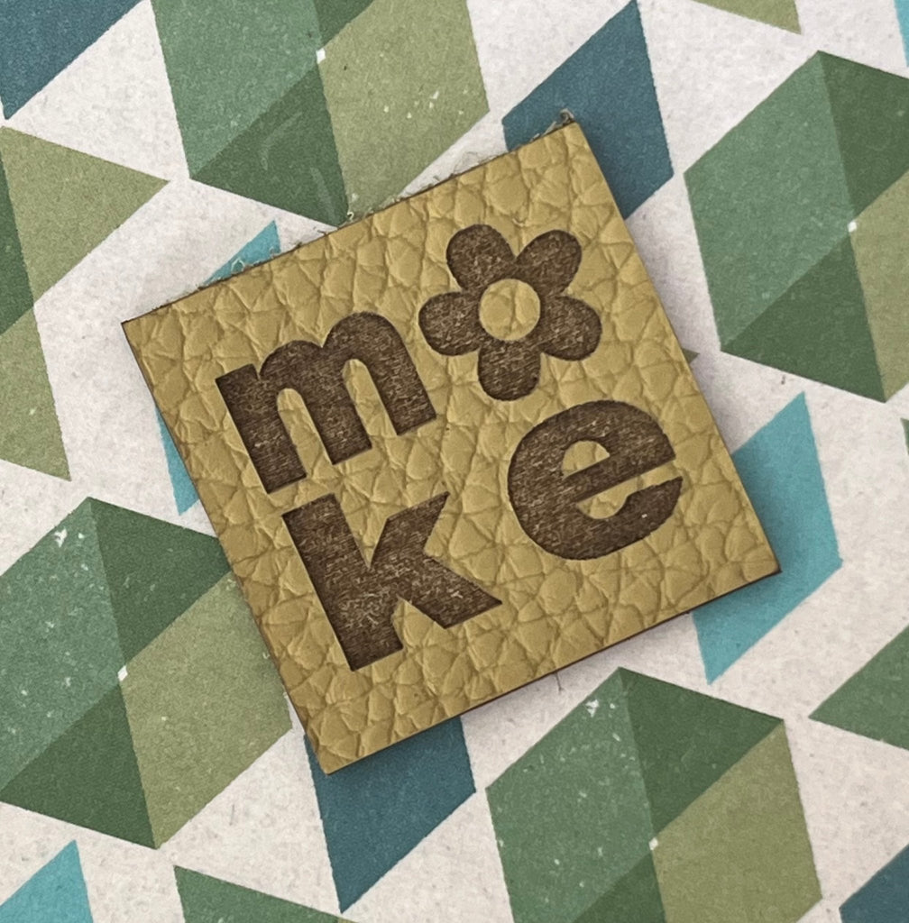 Make - Leather Label - The Eternal Maker - UK Fabric Shop
