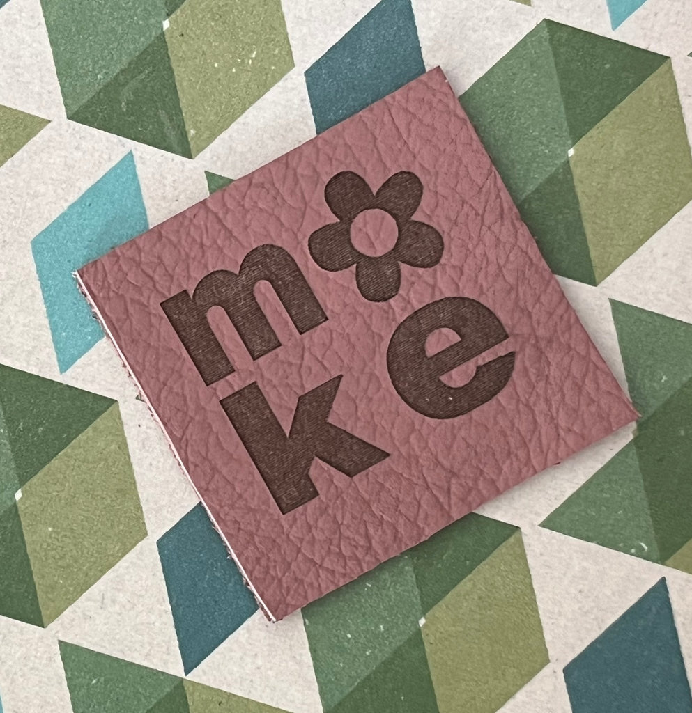 Make - Leather Label - The Eternal Maker - UK Fabric Shop