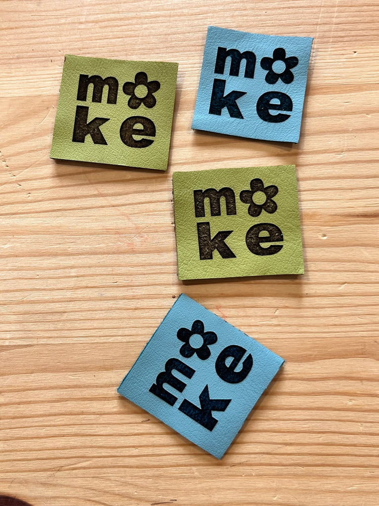 Make - Leather Label - The Eternal Maker - UK Fabric Shop
