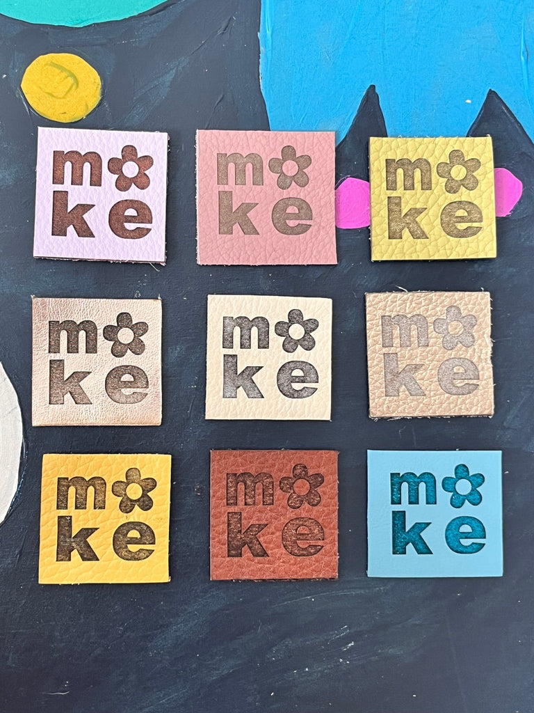 Make - Leather Label - The Eternal Maker - UK Fabric Shop