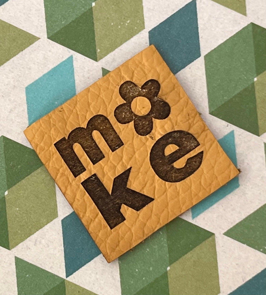 Make - Leather Label - The Eternal Maker - UK Fabric Shop