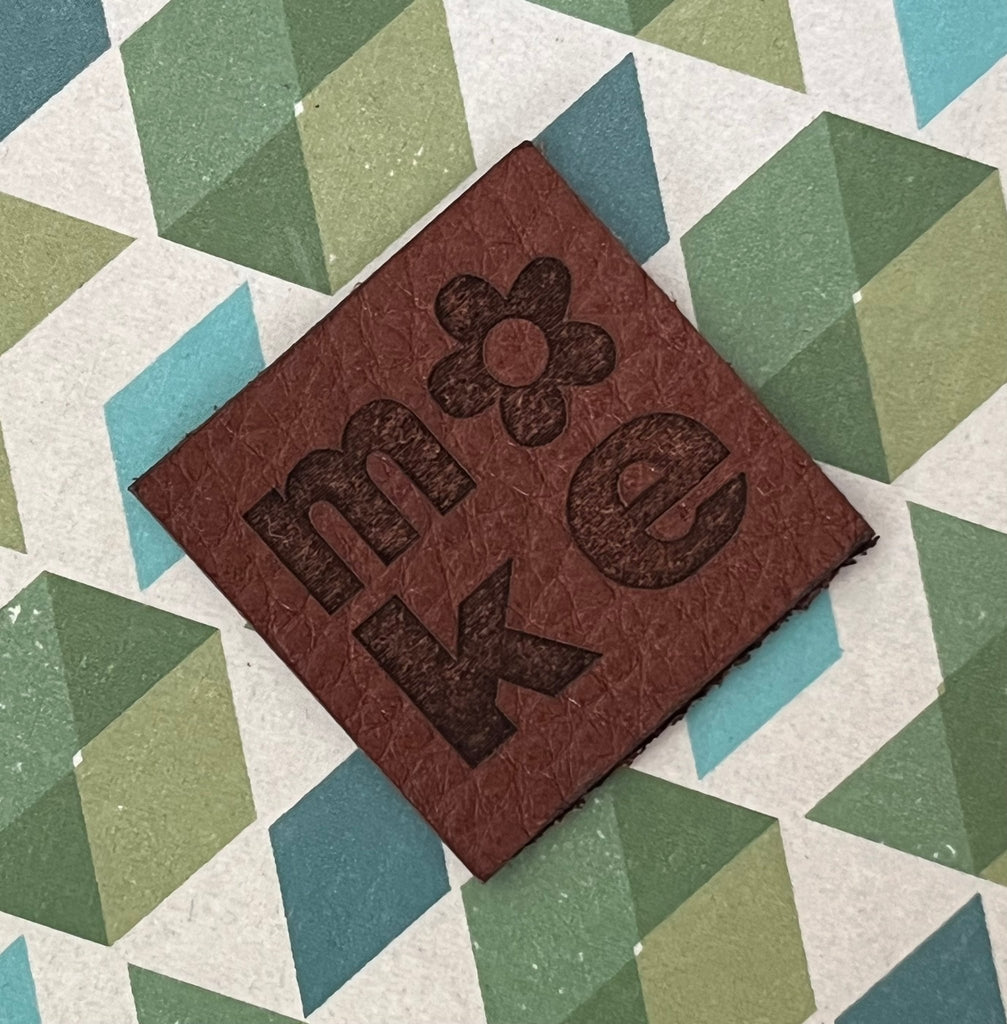 Make - Leather Label - The Eternal Maker - UK Fabric Shop