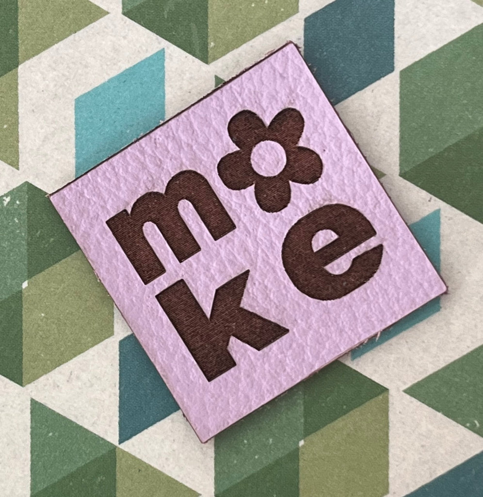 Make - Leather Label - The Eternal Maker - UK Fabric Shop