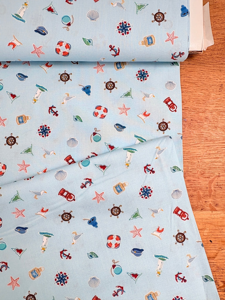 Marina Scatter - Makower Fabrics - The Eternal Maker - UK Fabric Shop