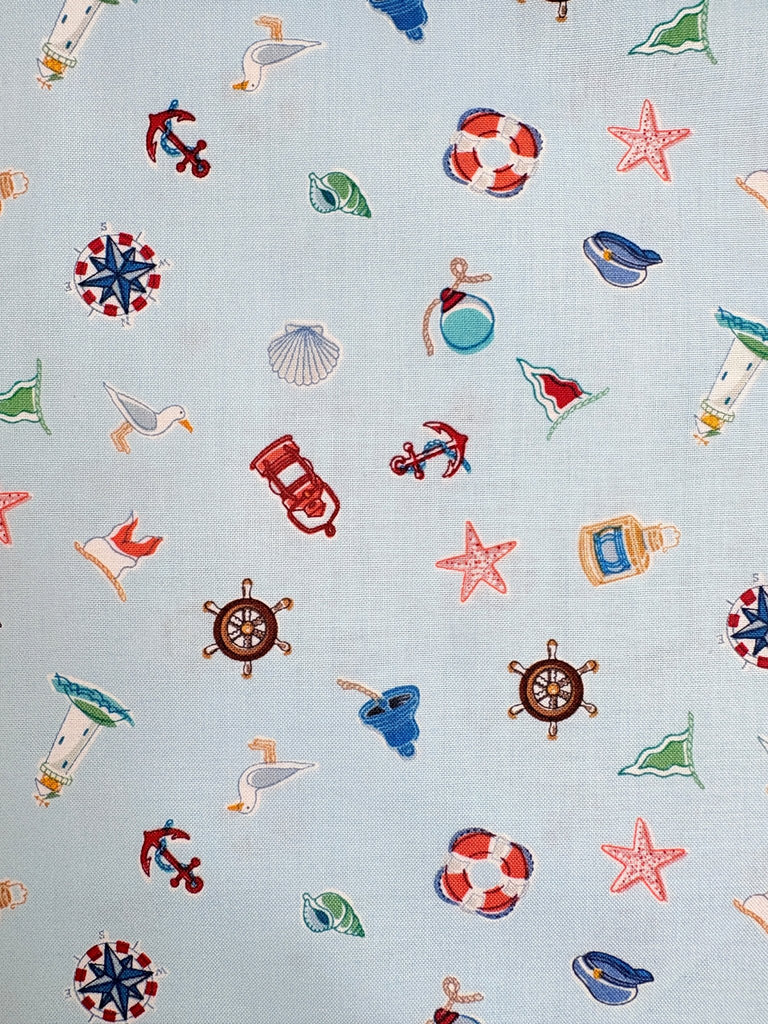 Marina Scatter - Makower Fabrics - The Eternal Maker - UK Fabric Shop