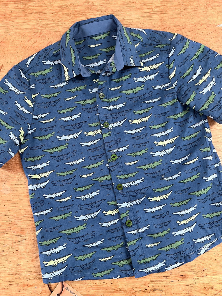 Max Shirt Kit - Alligators - The Eternal Maker - UK Fabric Shop