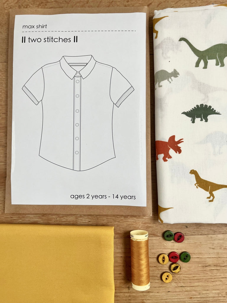Max Shirt Kit - Dinosaurs - The Eternal Maker - UK Fabric Shop
