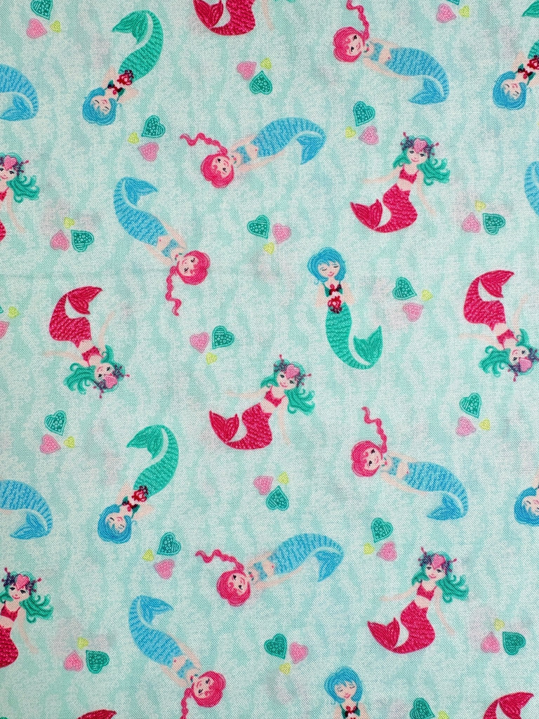 Merryn Mermaid Scatter by Makower Fabrics - The Eternal Maker - UK Fabric Shop