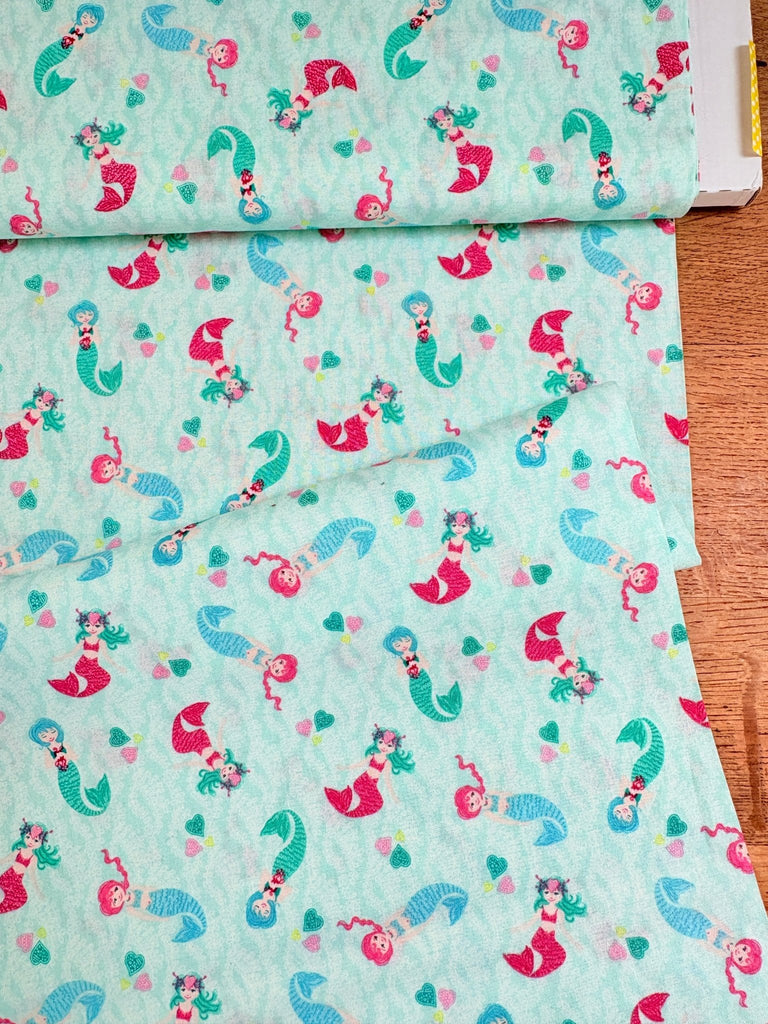 Merryn Mermaid Scatter by Makower Fabrics - The Eternal Maker - UK Fabric Shop