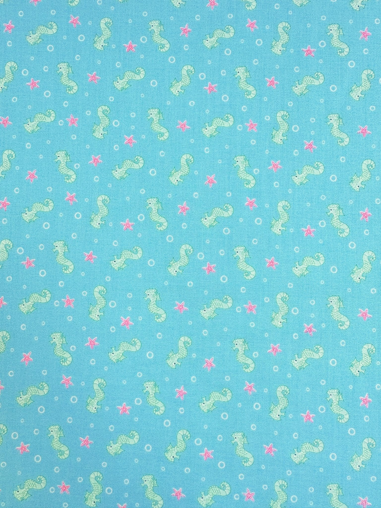 Merryn Seahorses - Makower Fabrics - The Eternal Maker - UK Fabric Shop