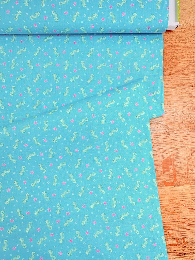 Merryn Seahorses - Makower Fabrics - The Eternal Maker - UK Fabric Shop
