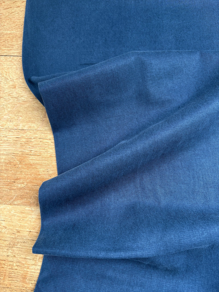 Midnight - Tyler - Tencel Cotton Blend Twill - The Eternal Maker - UK Fabric Shop