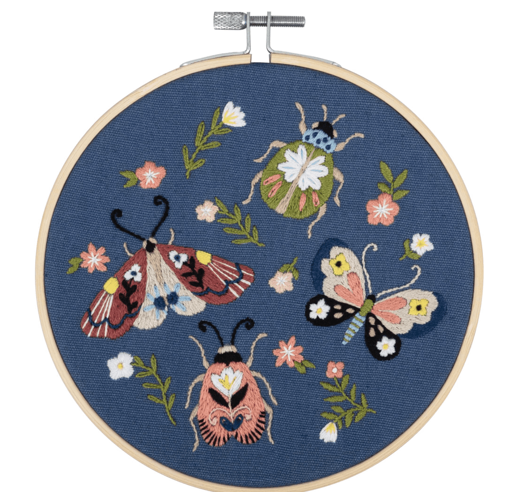 Mini Beasts - Embroidery Kit - Trimits - The Eternal Maker - UK Fabric Shop