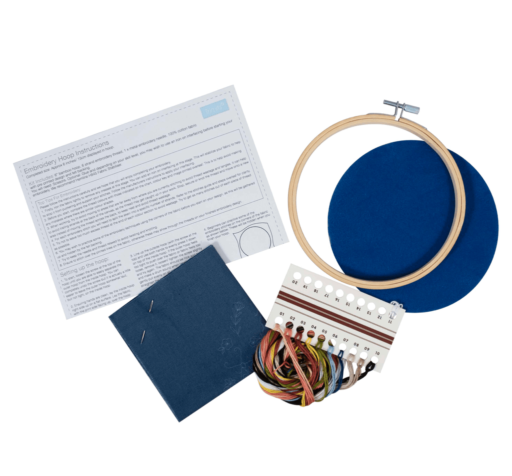 Mini Beasts - Embroidery Kit - Trimits - The Eternal Maker - UK Fabric Shop