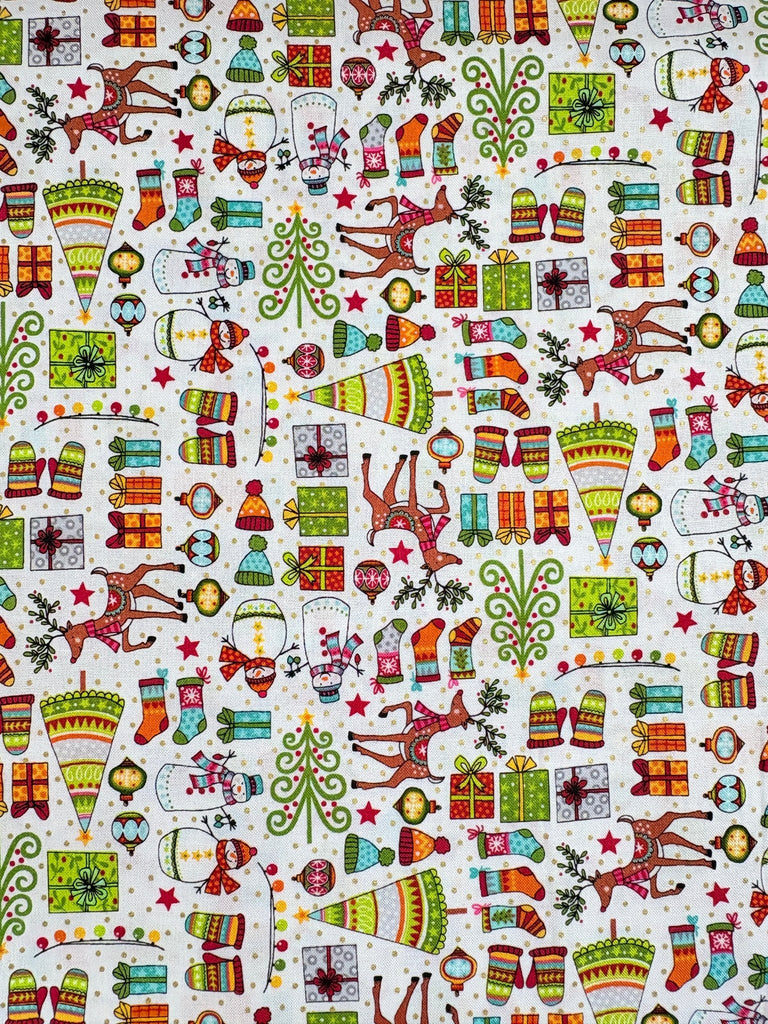 Mini Icons - Festive Christmas - Christmas Fabric - The Eternal Maker - UK Fabric Shop