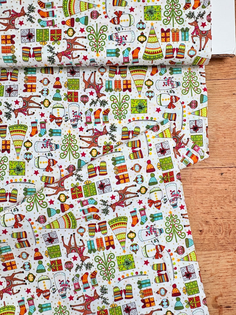 Mini Icons - Festive Christmas - Christmas Fabric - The Eternal Maker - UK Fabric Shop