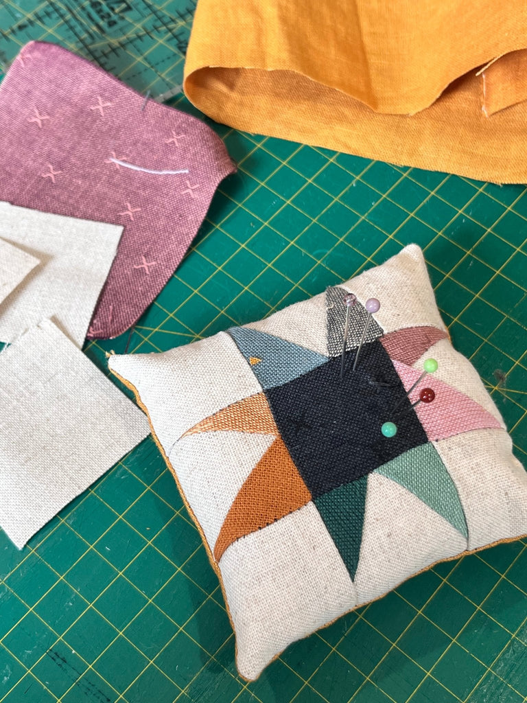 Mini Star Pincushion - Digital Download Instant Pattern - The Eternal Maker - UK Fabric Shop