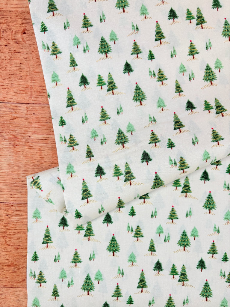 Mini Trees - 12 Days of Christmas - Christmas Fabric - The Eternal Maker - UK Fabric Shop