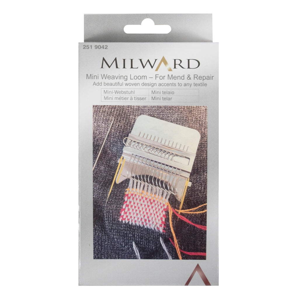 Mini Weaving Loom - For Mending and Repairing - The Eternal Maker - UK Fabric Shop